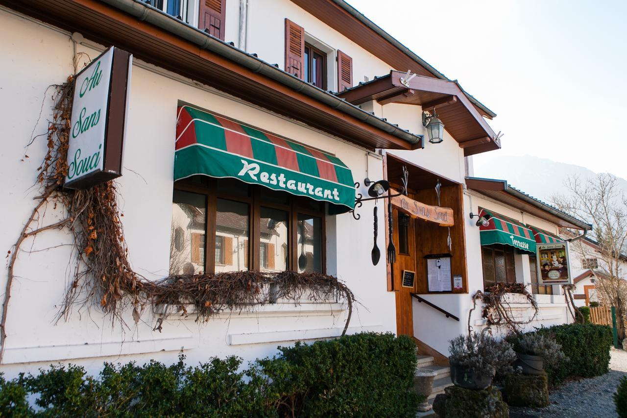 Au Sans Souci Hotel Saint-Paul-lès-Monestier Exterior foto